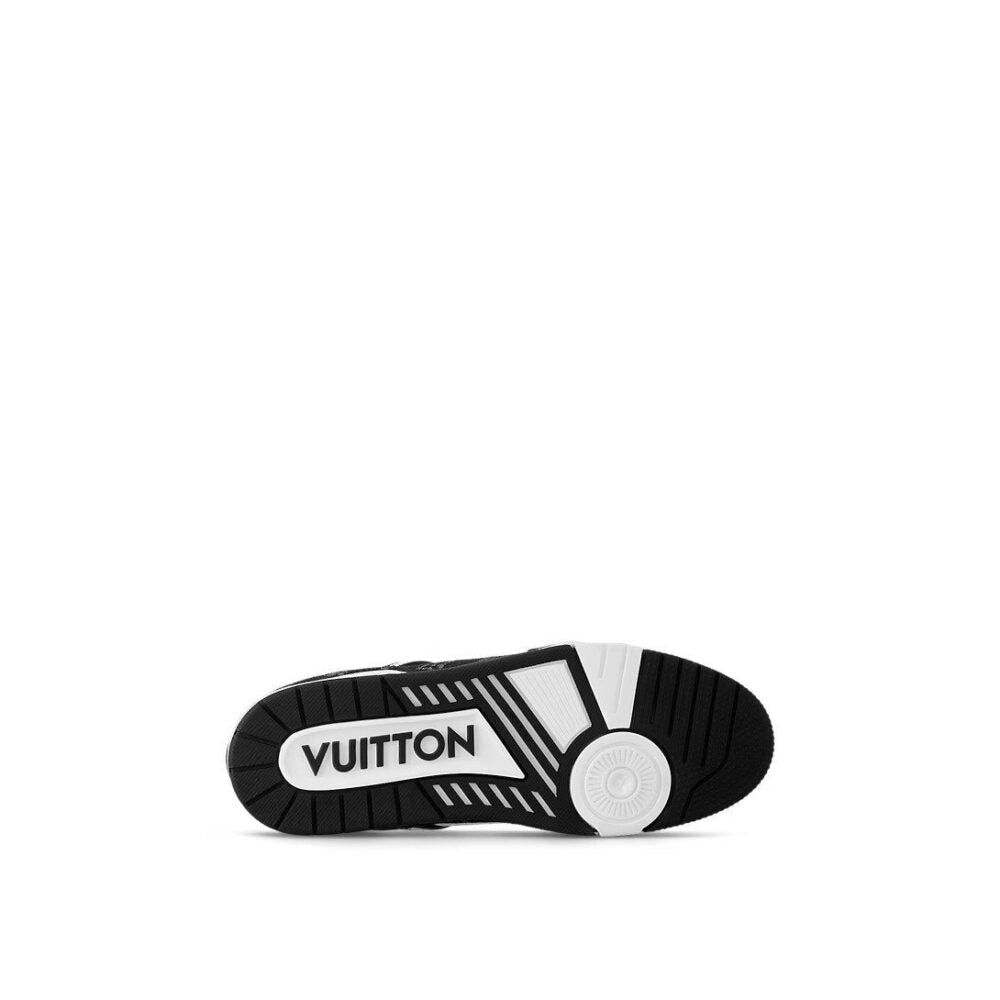 Louis Vuitton LV Trainer Sneaker Monogram Black Denim