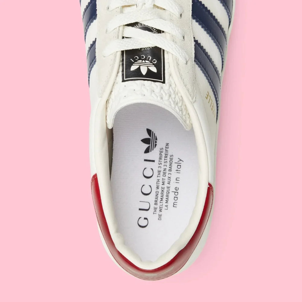 Adidas x Gucci Gazelle White