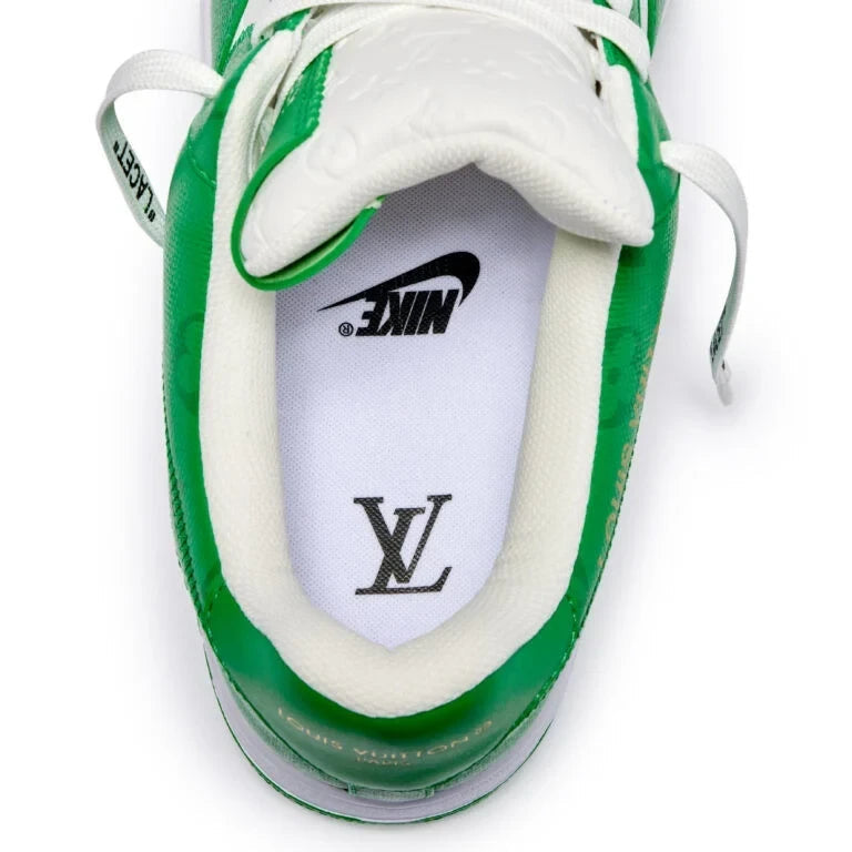Louis Vuitton x Nike Air Force 1 Low By Virgil Abloh White/Green