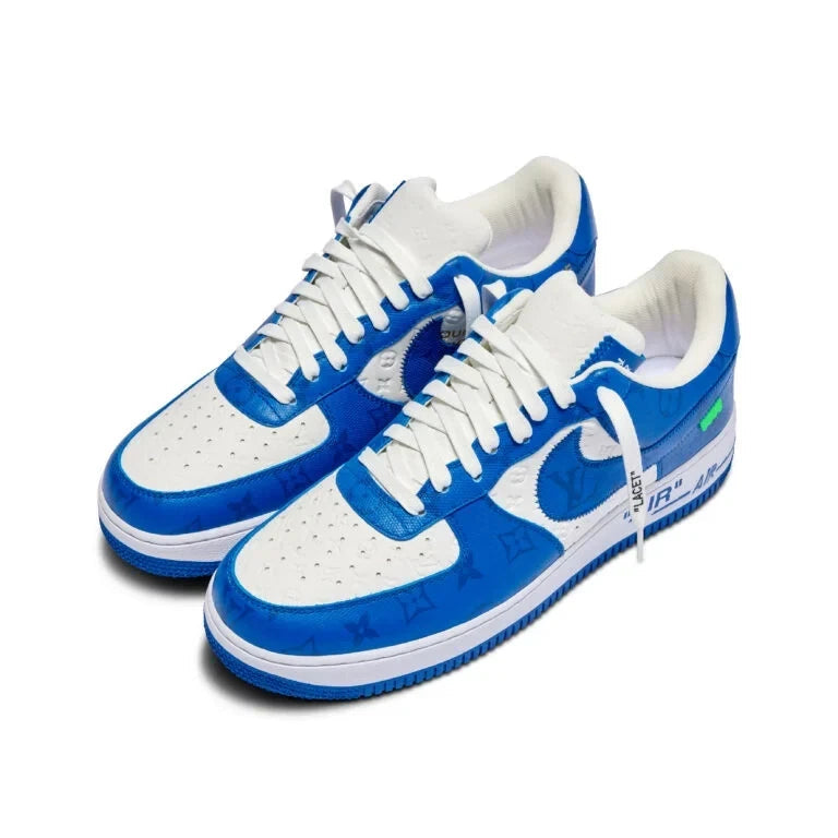 Louis Vuitton x Nike Air Force 1 Low By Virgil Abloh White/Blue