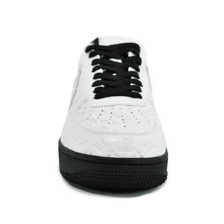 Louis Vuitton x Nike Air Force 1 Low White Black Silver