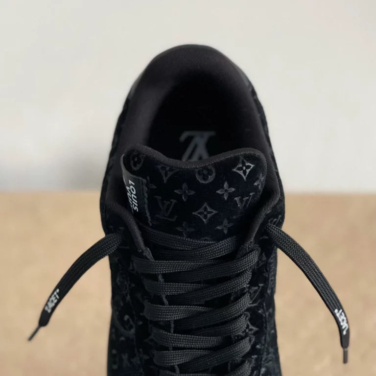 Louis Vuitton x Nike Air Force 1 Low Triple Black