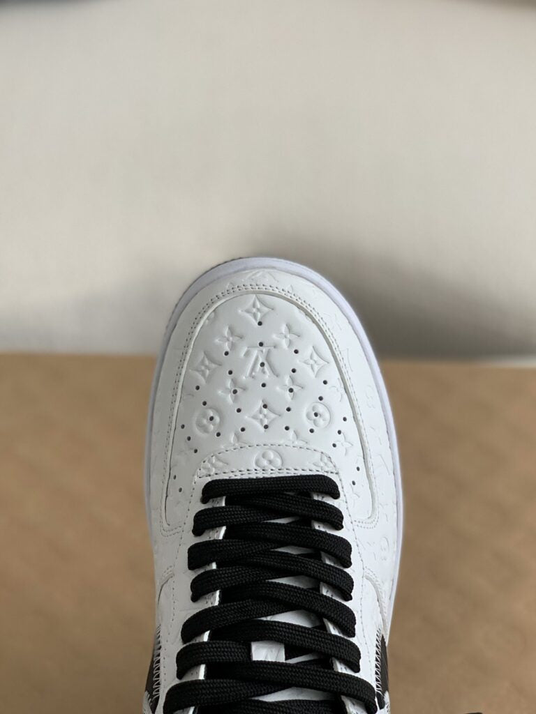 Louis Vuitton x Nike Air Force 1 Low White Black