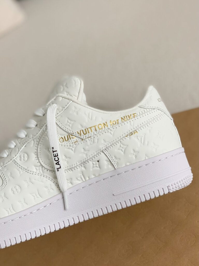 Louis Vuitton x Nike Air Force 1 Low By Virgil Abloh White
