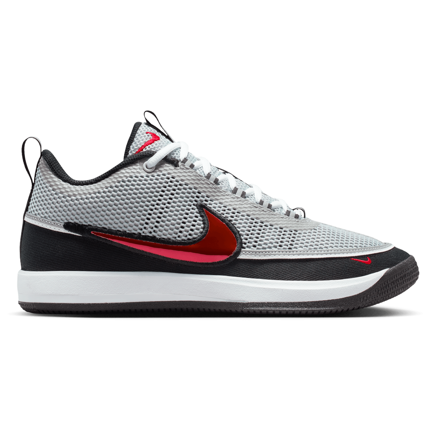 Nike Book 2 - Men's - Metallic Silver/Sport Red/Black