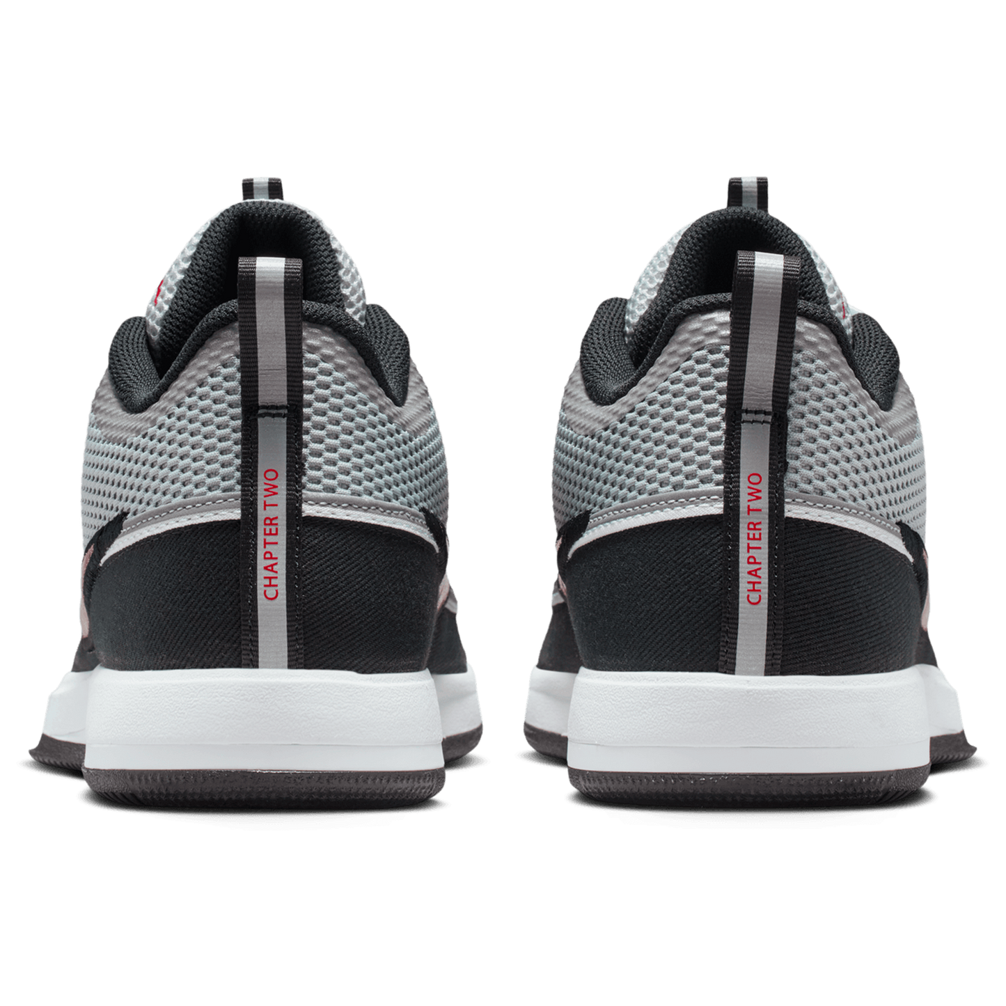 Nike Book 2 - Men's - Metallic Silver/Sport Red/Black
