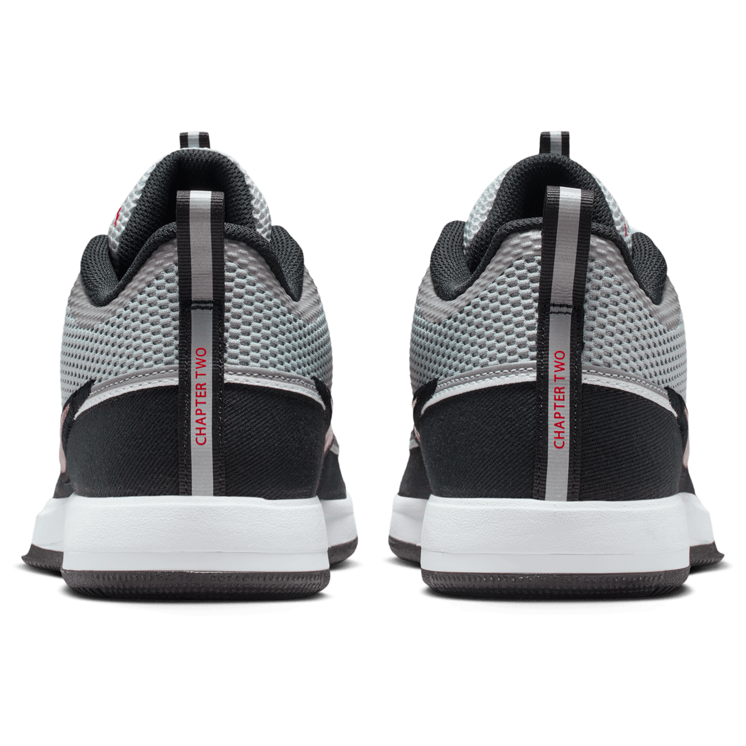Nike Book 2 - Men's - Metallic Silver/Sport Red/Black