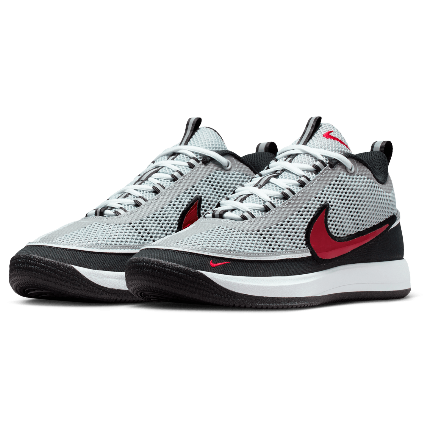 Nike Book 2 - Men's - Metallic Silver/Sport Red/Black