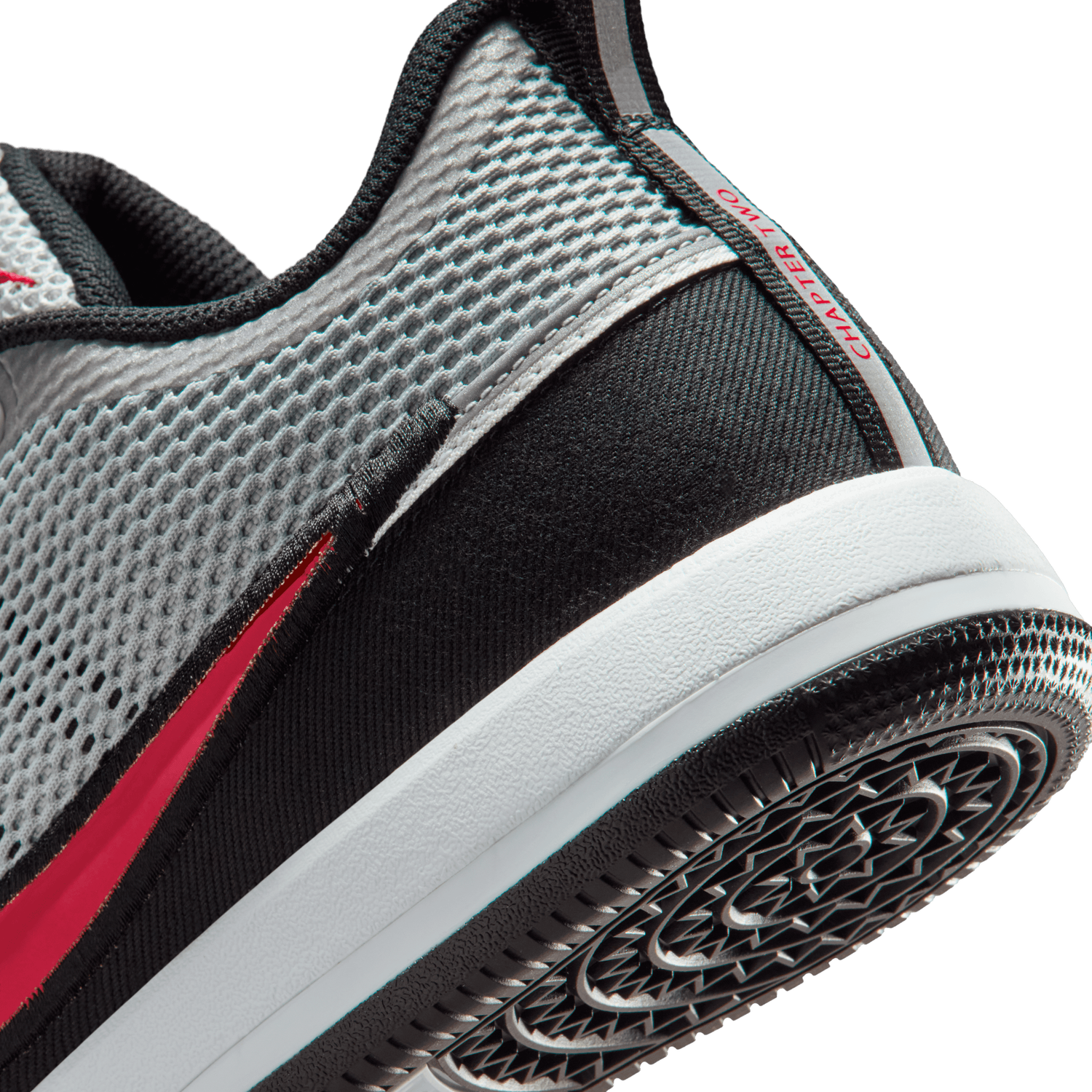 Nike Book 2 - Men's - Metallic Silver/Sport Red/Black