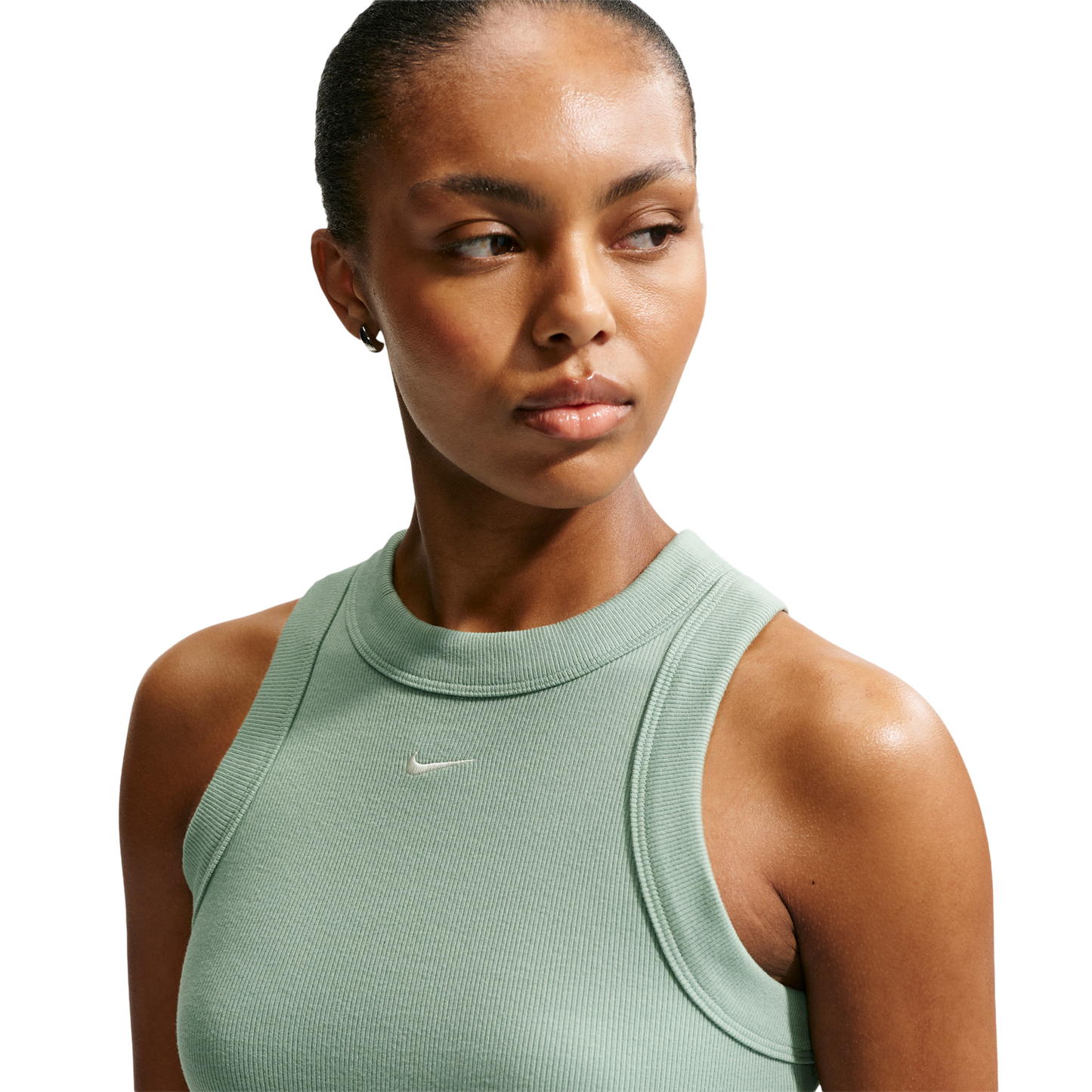 Nike NSW Chill Knit Rib Tank DRS - Women's - Steam/Sail