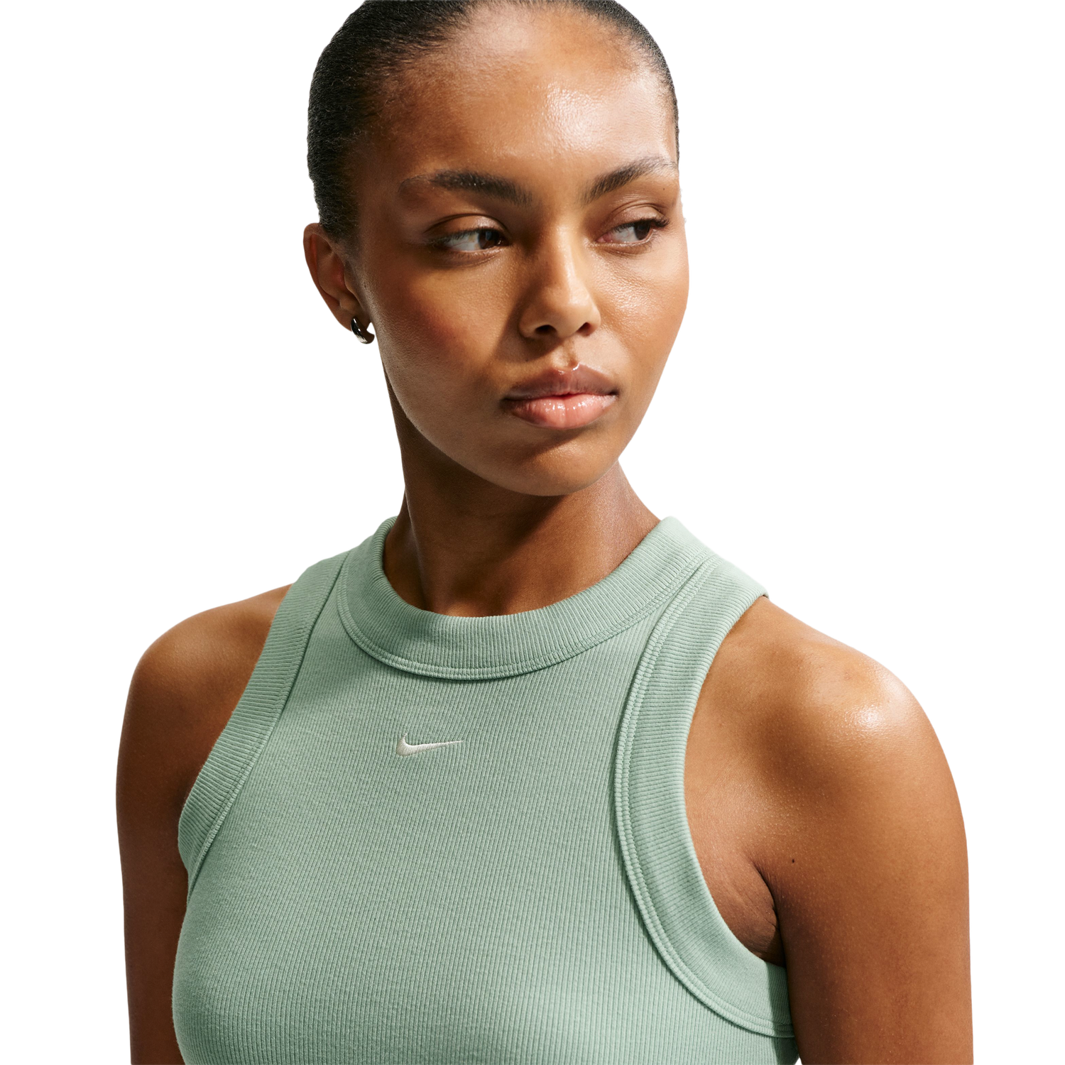 Nike NSW Chill Knit Rib Tank DRS - Women's - Steam/Sail