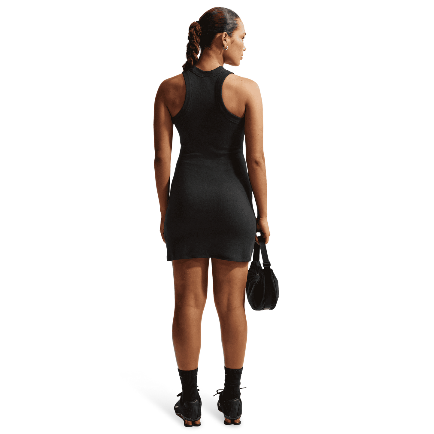 Nike NSW Chill Knit Rib Tank DRS - Women's - Black/Sail