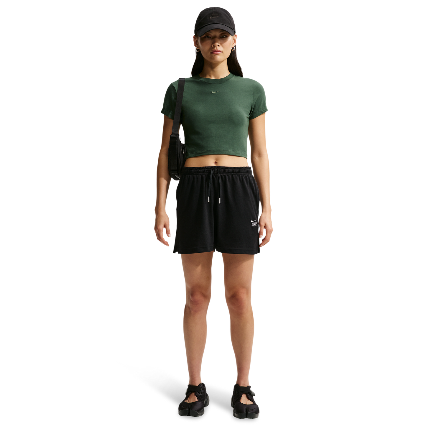 Nike NSW Chill Knit Lightweight Shorts - Women's - Black/Chalk