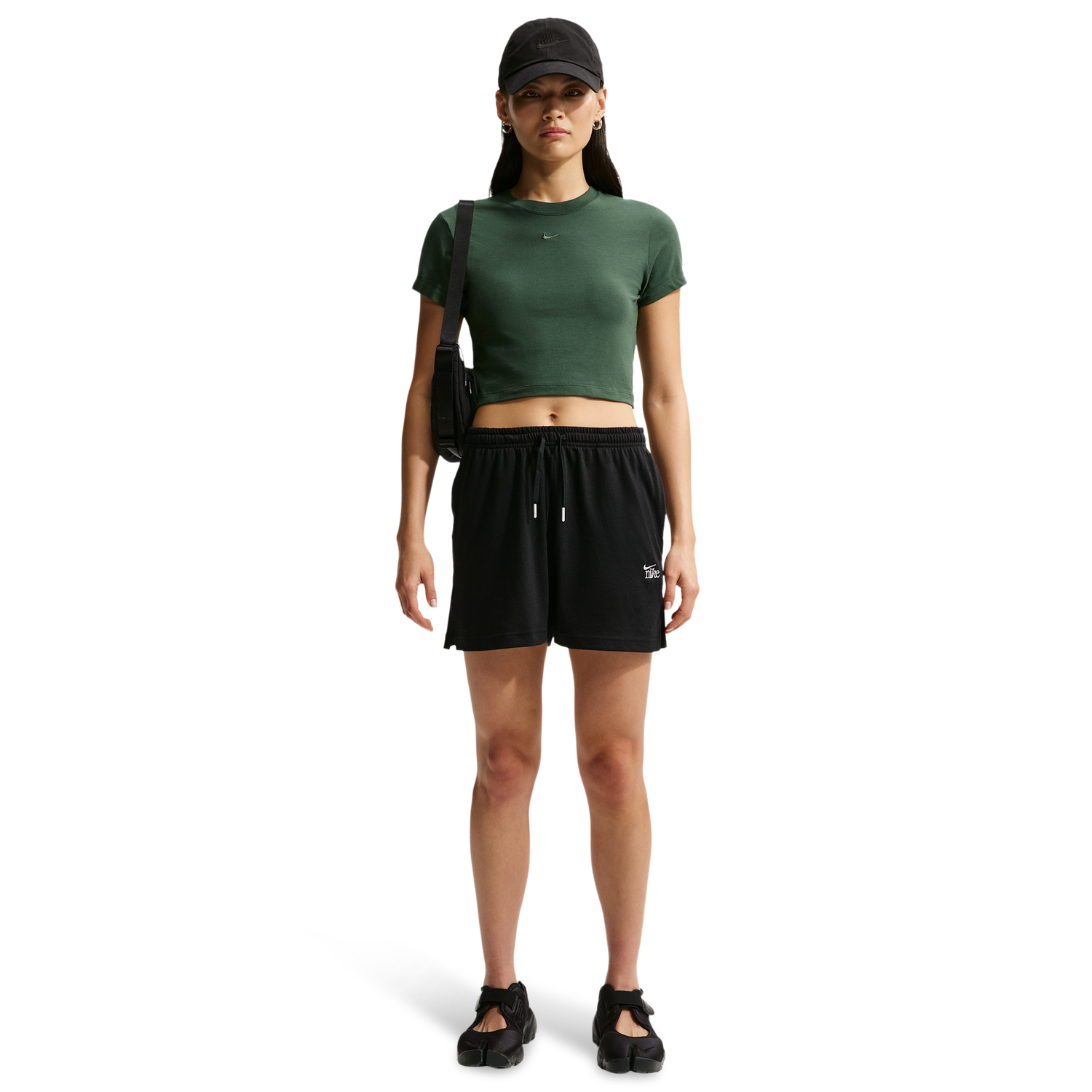 Nike NSW Chill Knit Lightweight Shorts - Women's - Black/Chalk