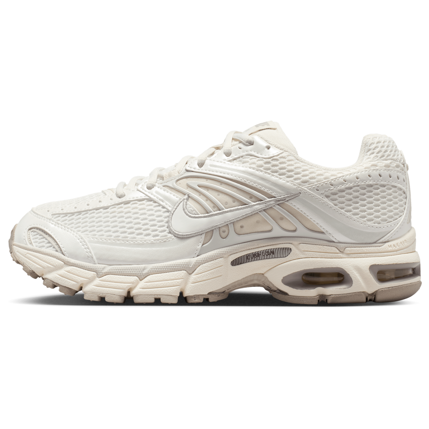 Nike Air Max Moto 2K - Women's - Metallic White/Light Bone