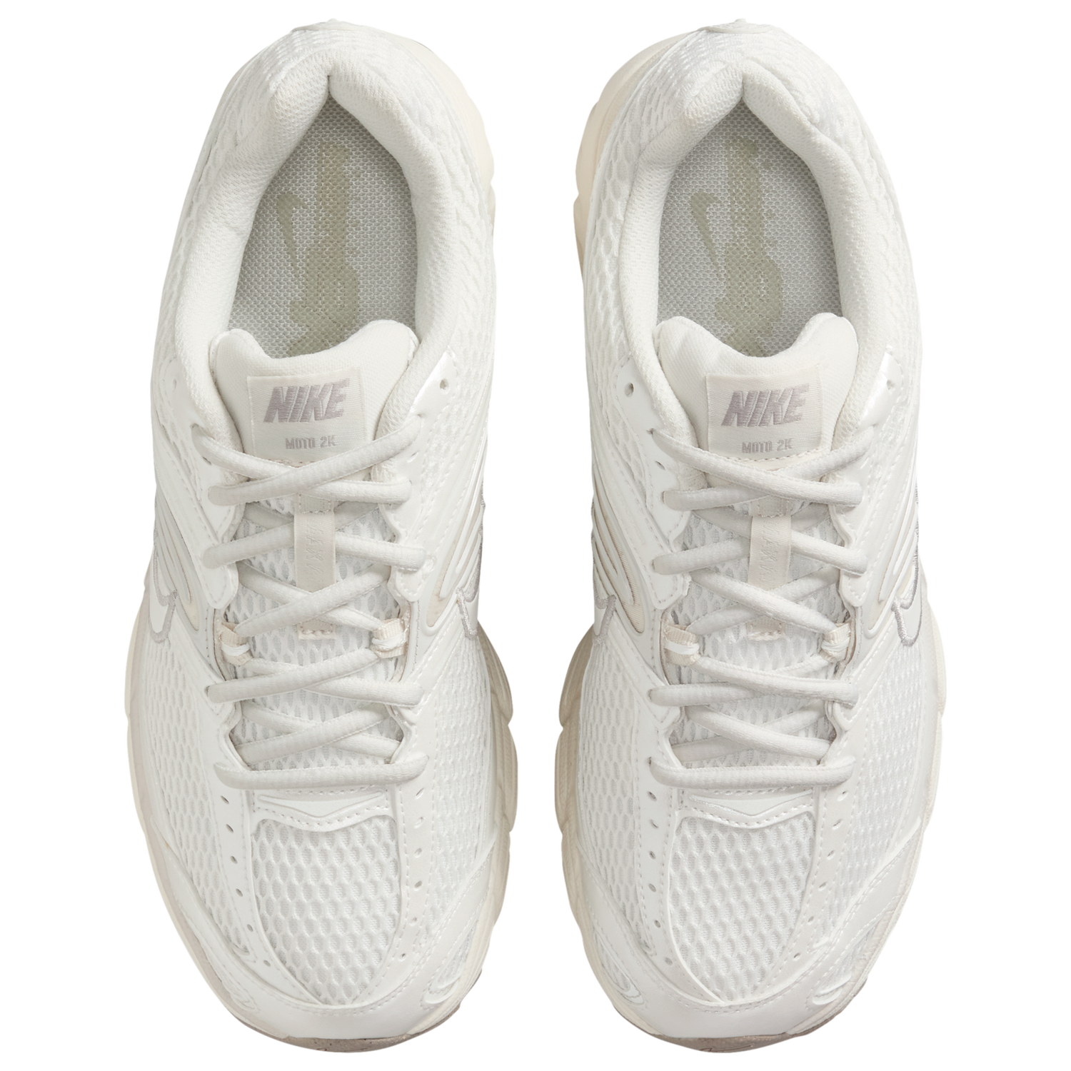 Nike Air Max Moto 2K - Women's - Metallic White/Light Bone