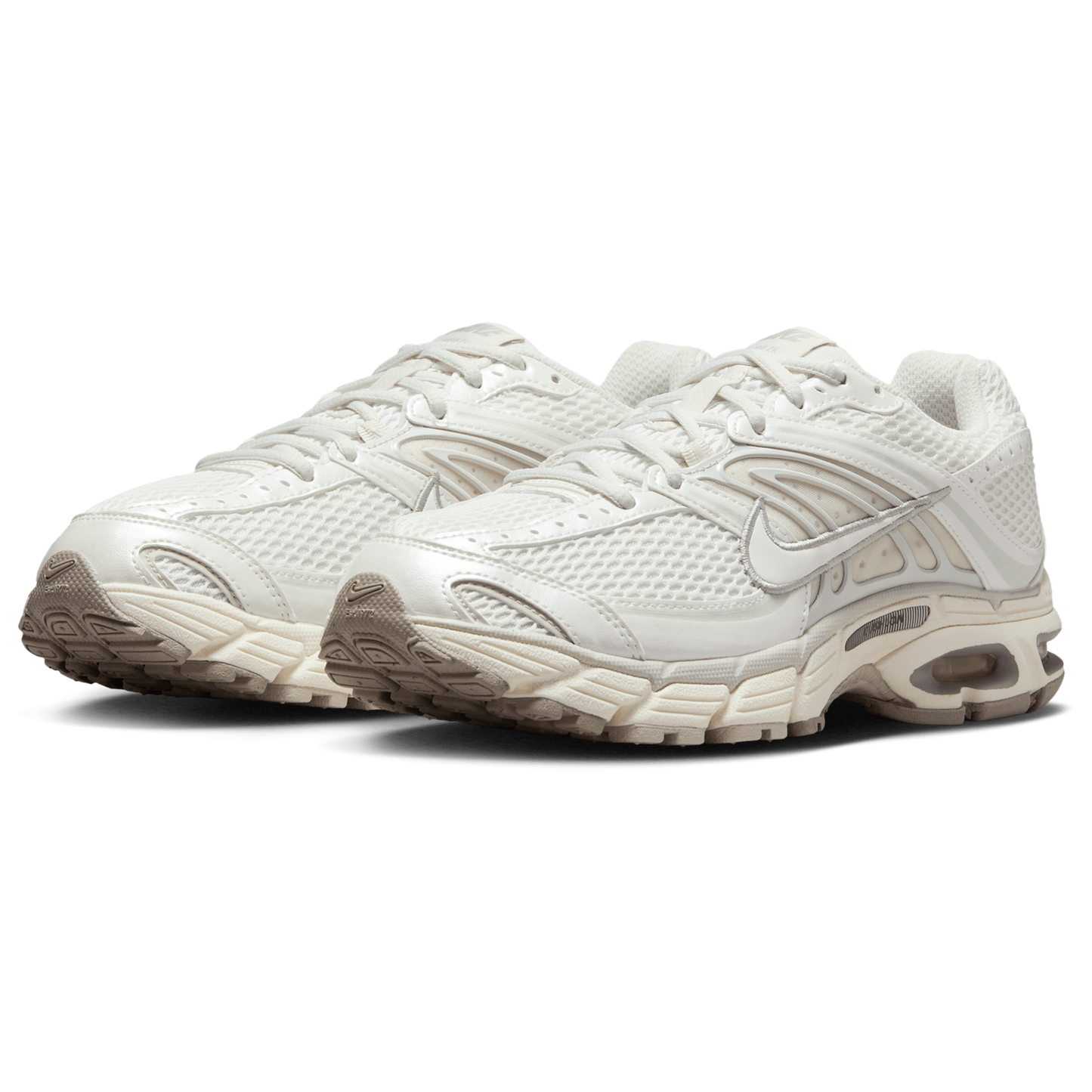 Nike Air Max Moto 2K - Women's - Metallic White/Light Bone