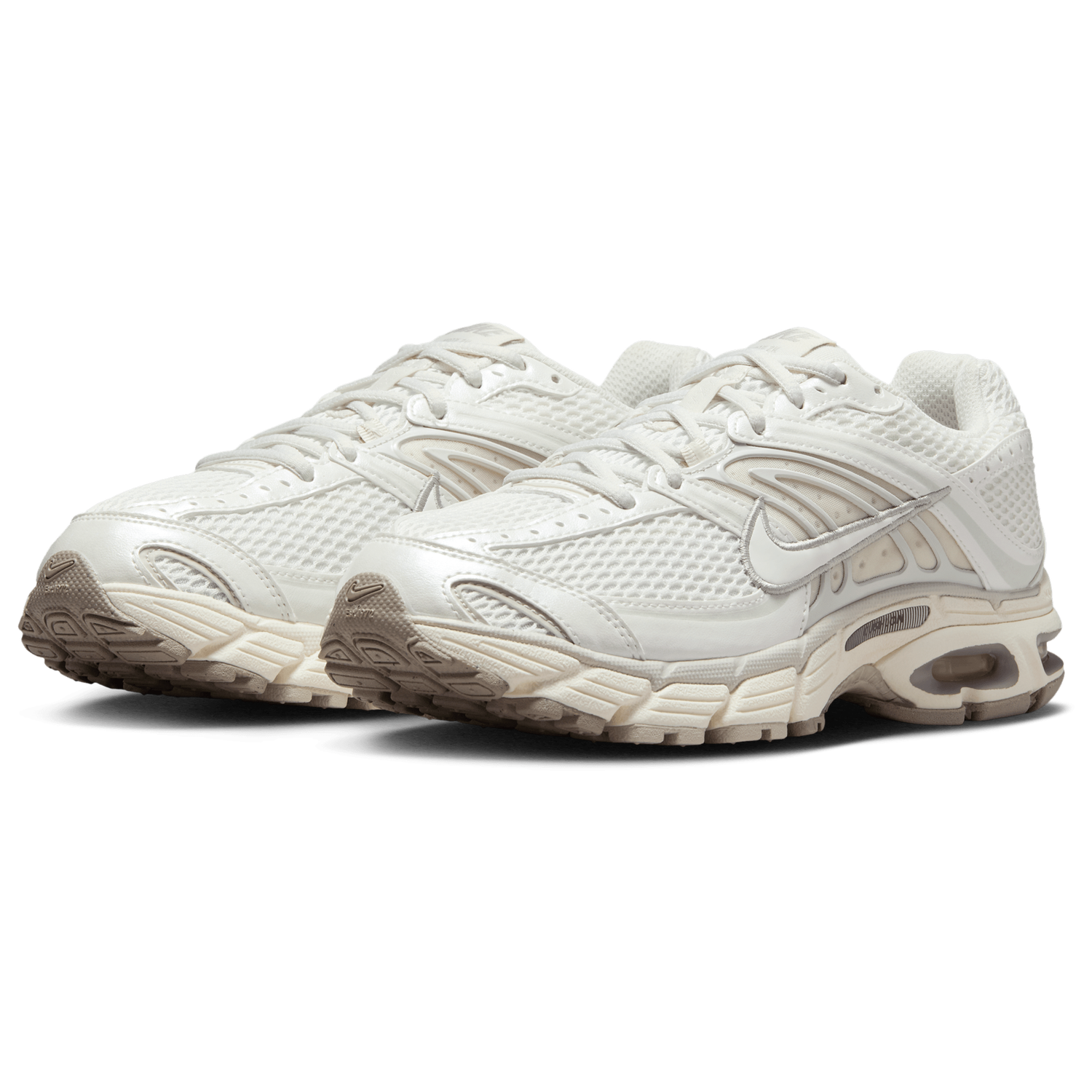 Nike Air Max Moto 2K - Women's - Metallic White/Light Bone