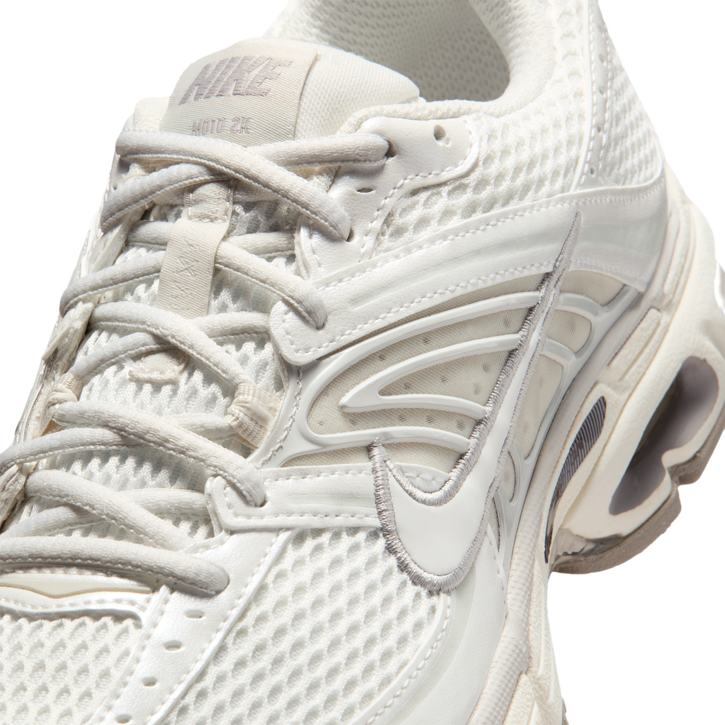 Nike Air Max Moto 2K - Women's - Metallic White/Light Bone