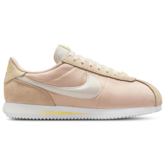 Nike Cortez FL1 - Women's - Alabaster/Soft Yellow
