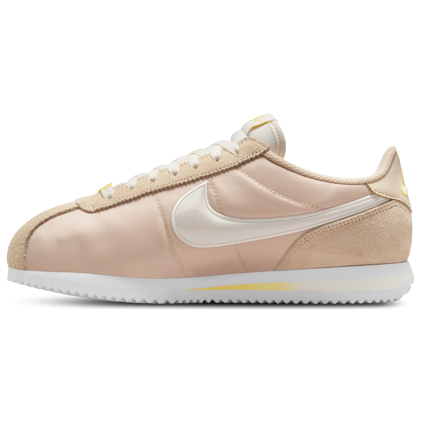 Nike Cortez FL1 - Women's - Alabaster/Soft Yellow