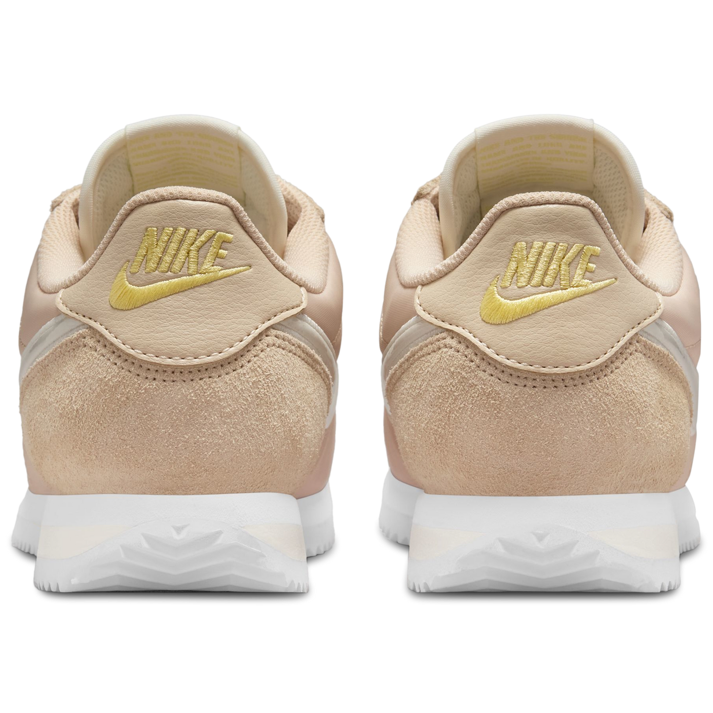 Nike Cortez FL1 - Women's - Alabaster/Soft Yellow