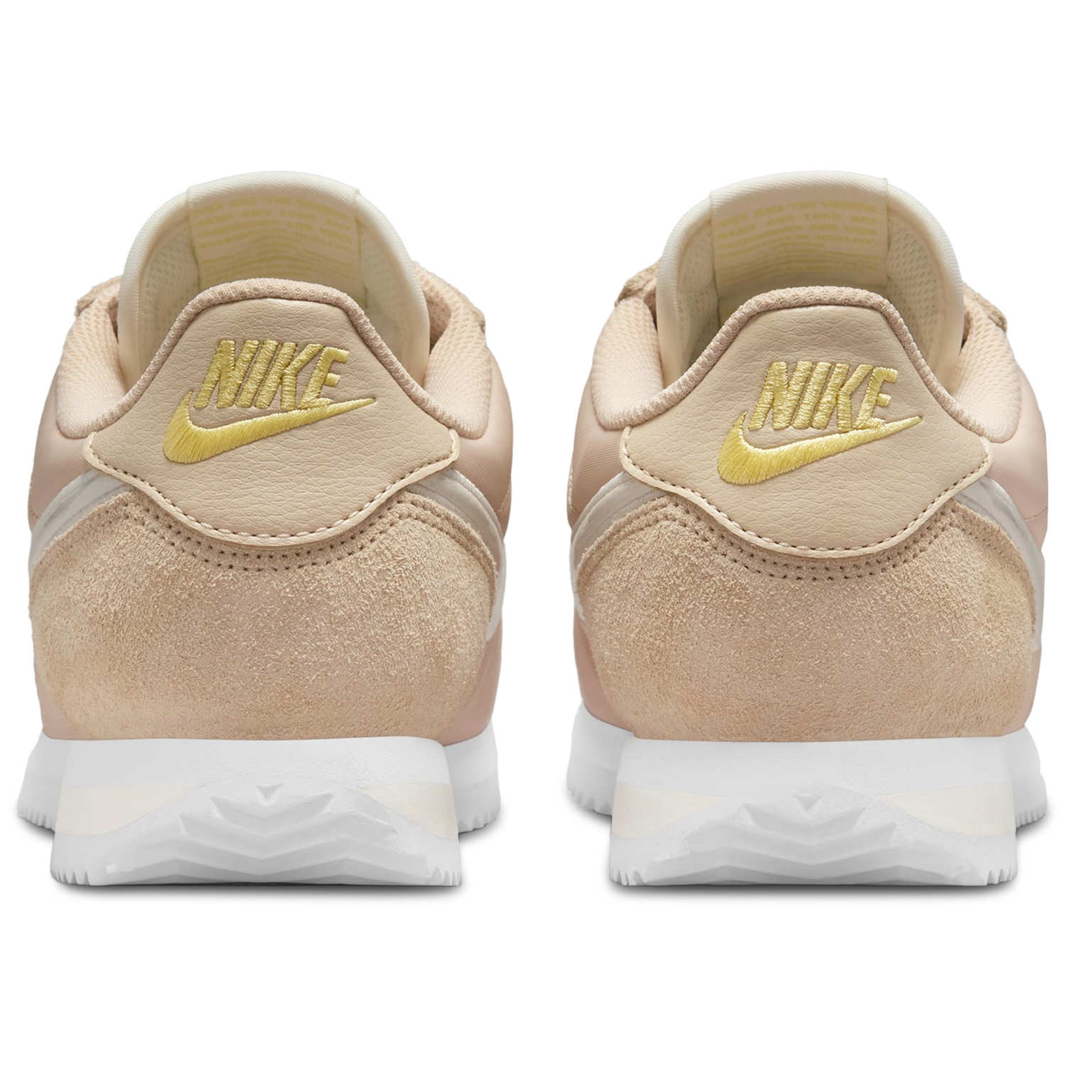 Nike Cortez FL1 - Women's - Alabaster/Soft Yellow