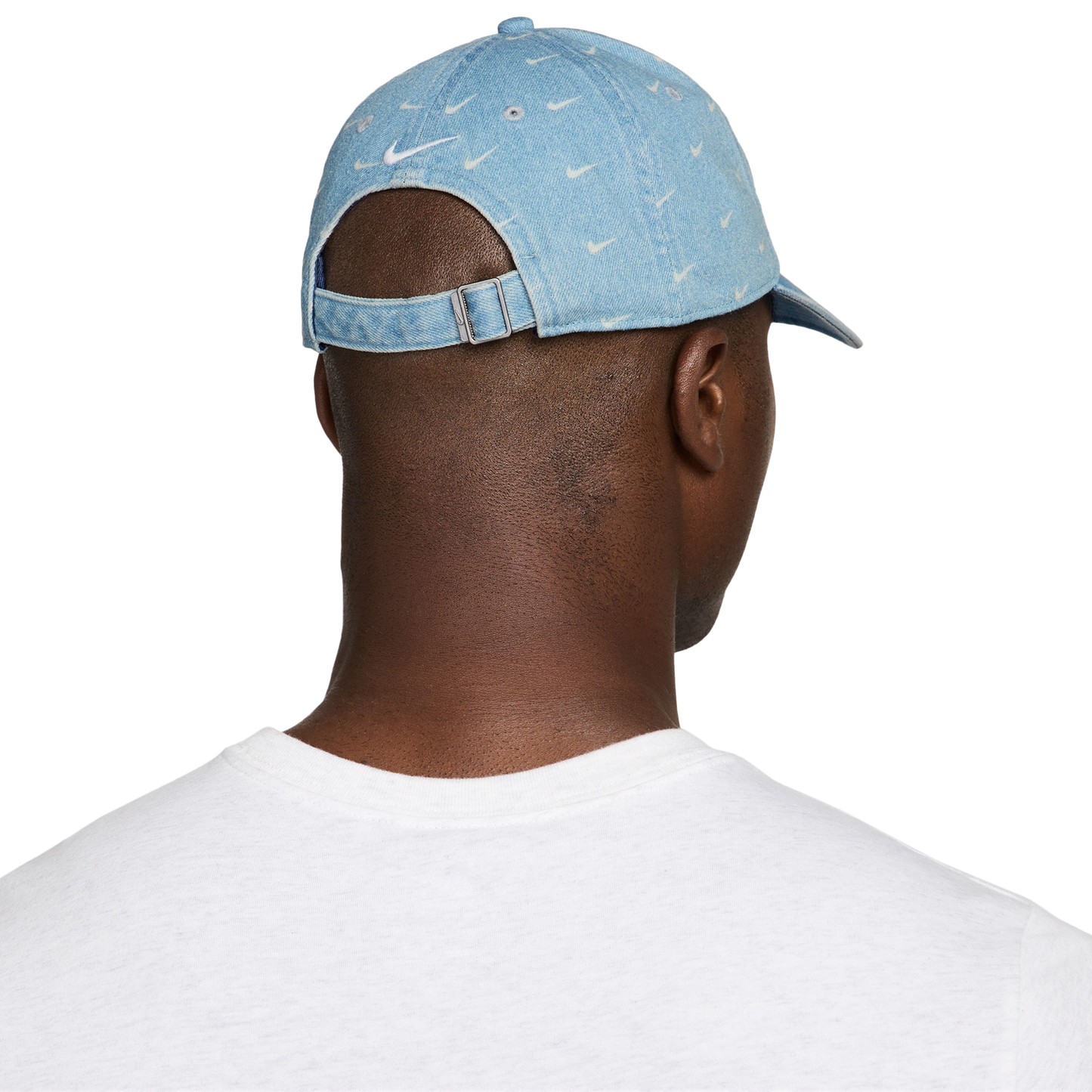 Nike Denim AOP Club Cap - Men's - Blue/White