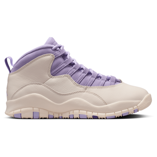 Jordan Retro 10 NAJ1 - Women's - White/Purple