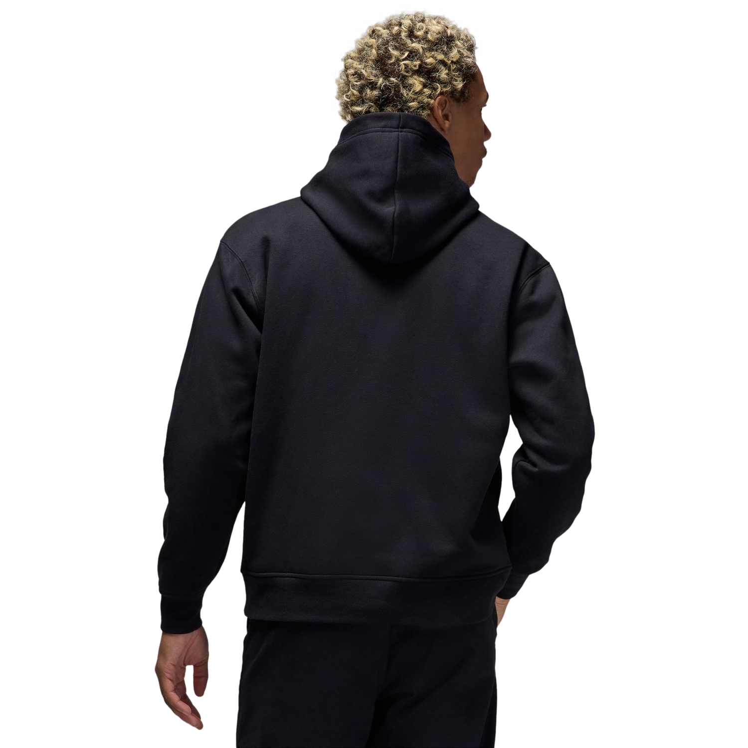 Jordan New York City HBR Fleece Pullover - Men's - Black/Red/Black