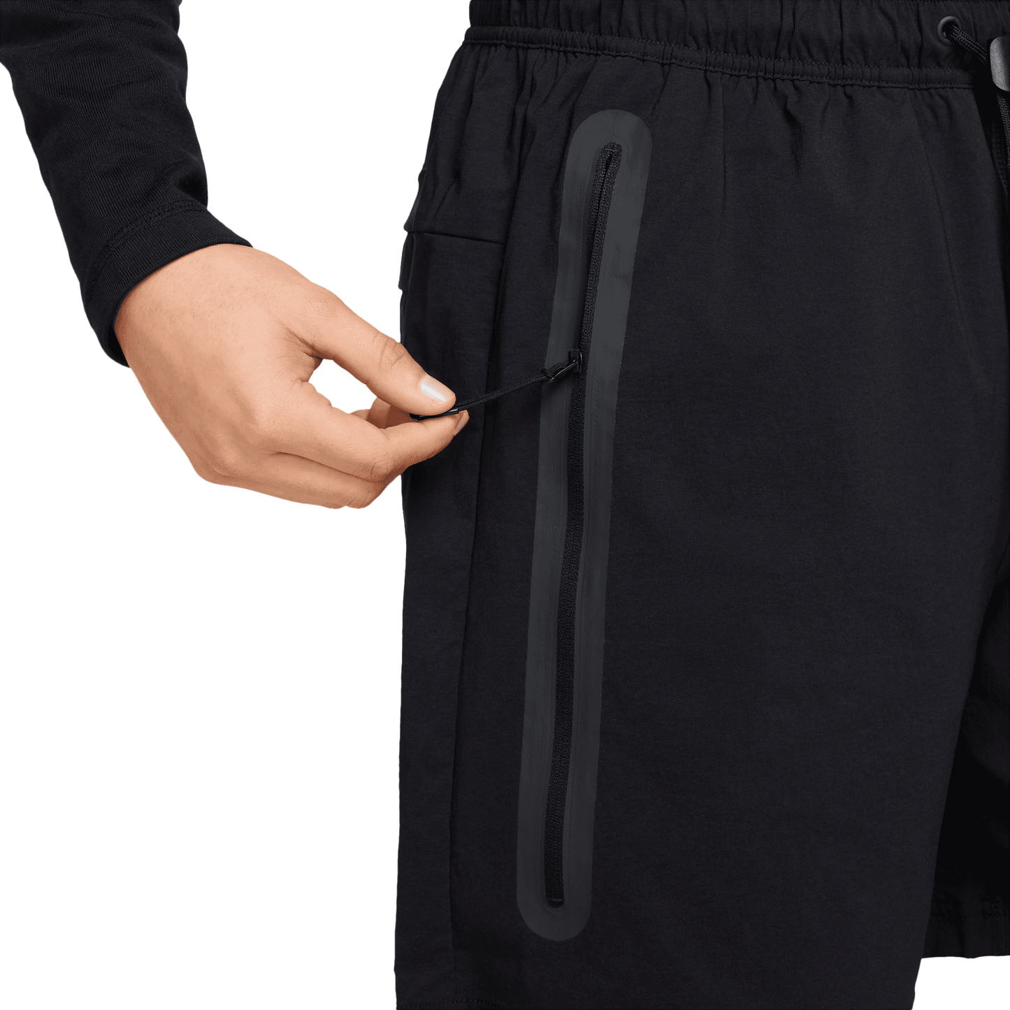 Nike Tech Woven Shorts - Men's - Black/Black