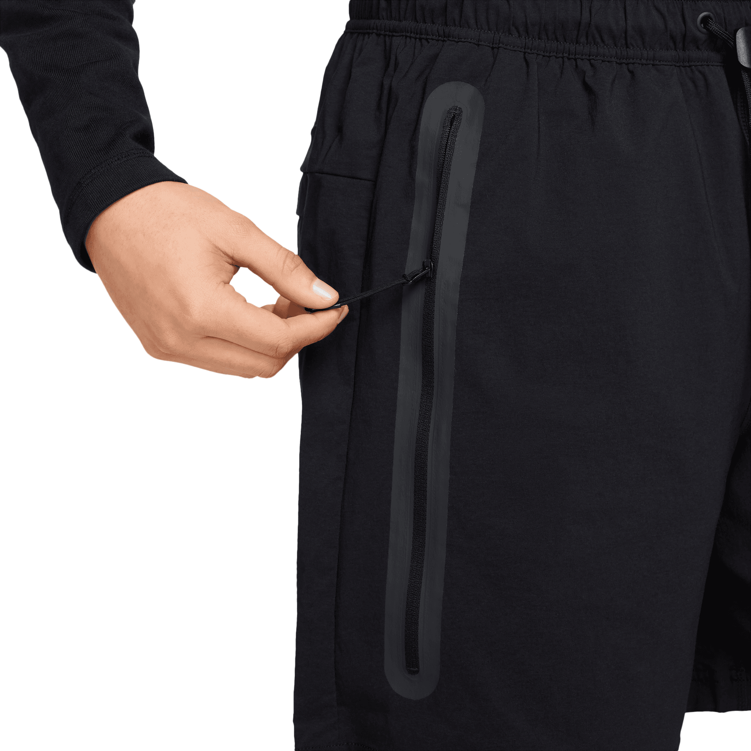 Nike Tech Woven Shorts - Men's - Black/Black