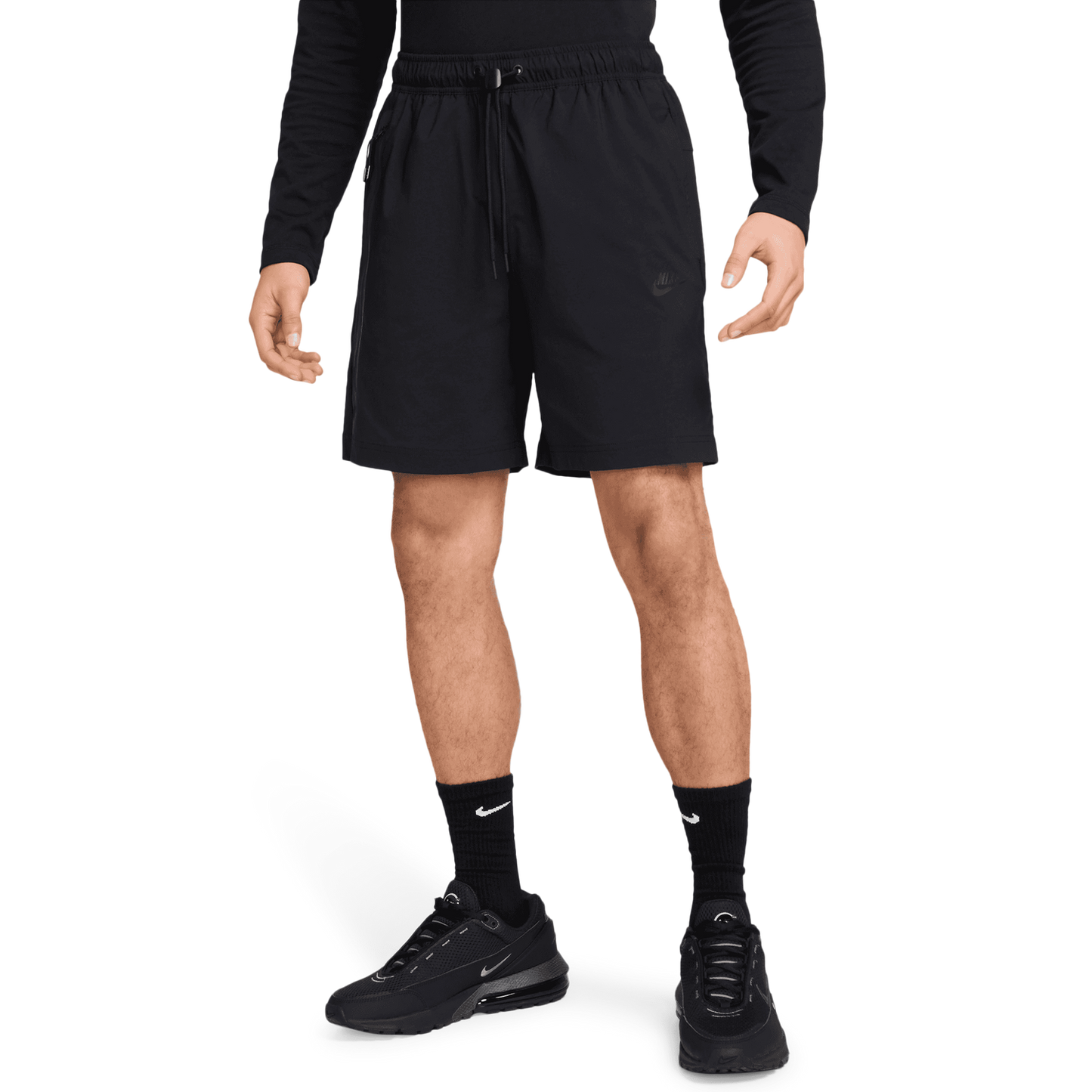 Nike Tech Woven Shorts - Men's - Black/Black