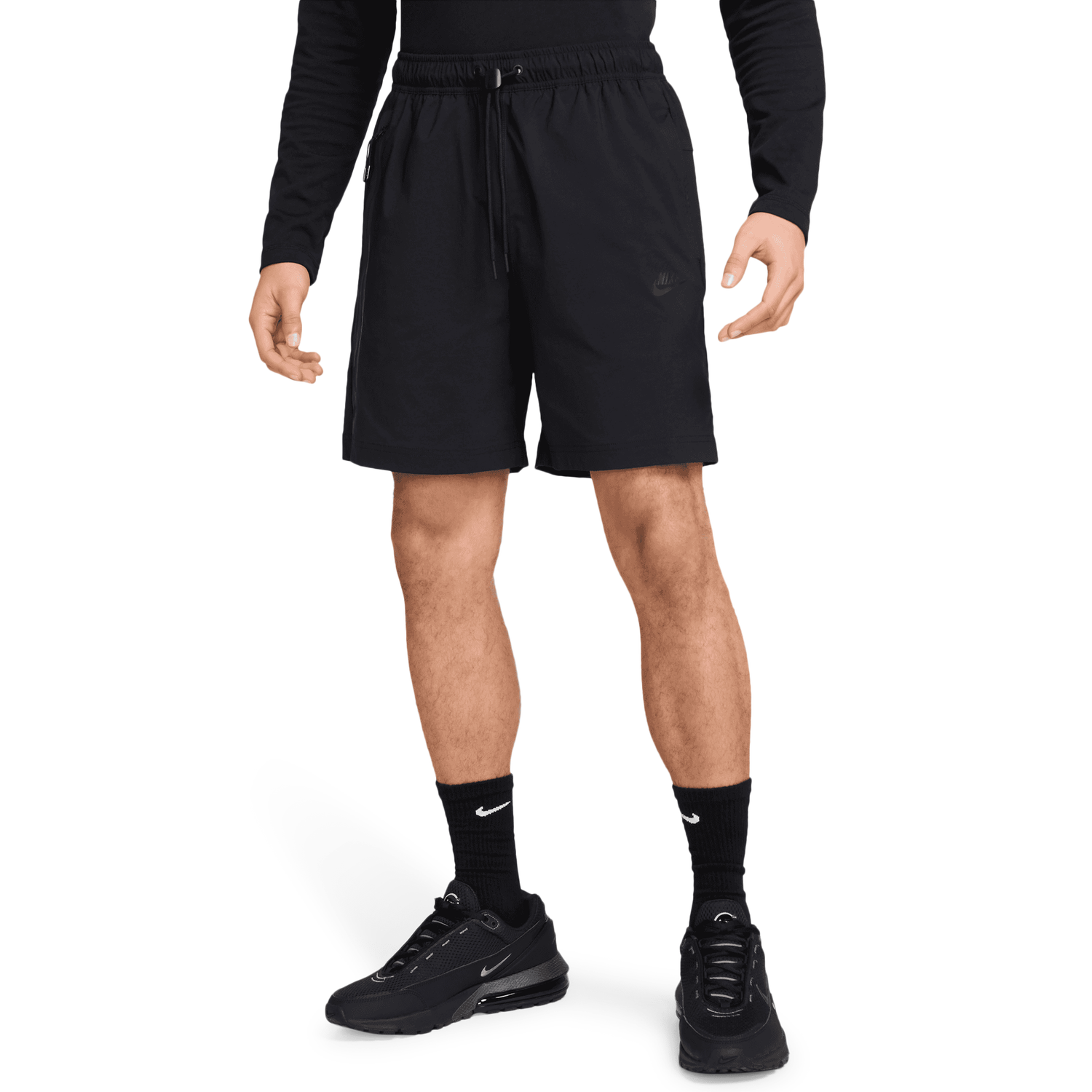 Nike Tech Woven Shorts - Men's - Black/Black