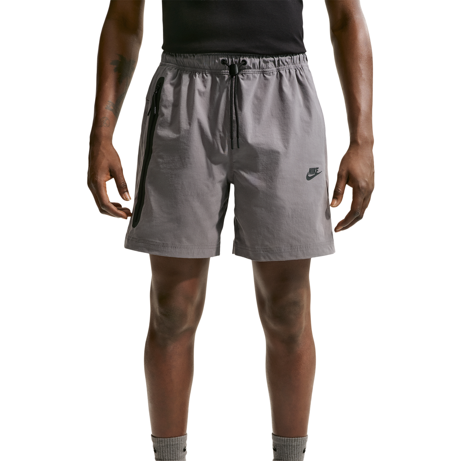 Nike Tech Woven Shorts - Men's - Pencil Point/Blue Crystal