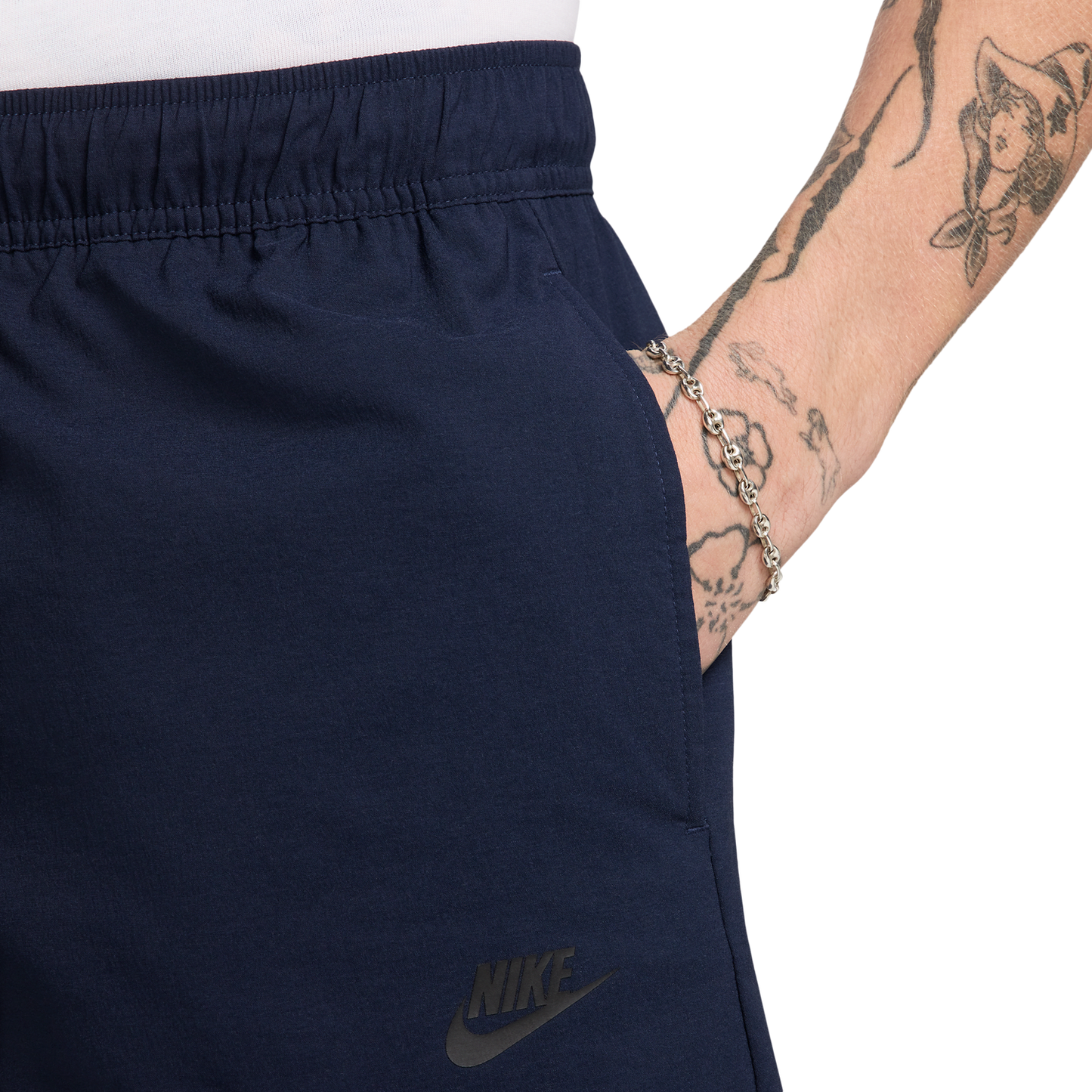 Nike Tech Woven Shorts - Men's - Black/Obsidian