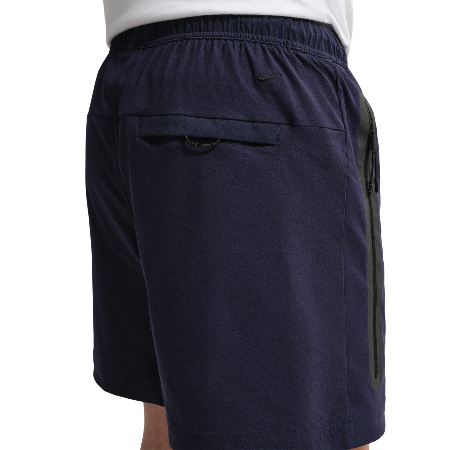 Nike Tech Woven Shorts - Men's - Blackened Blue/University Red