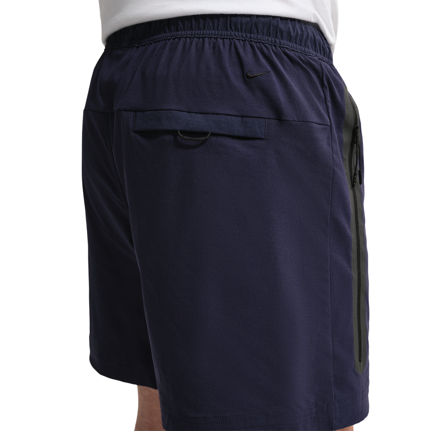 Nike Tech Woven Shorts - Men's - Blackened Blue/University Red