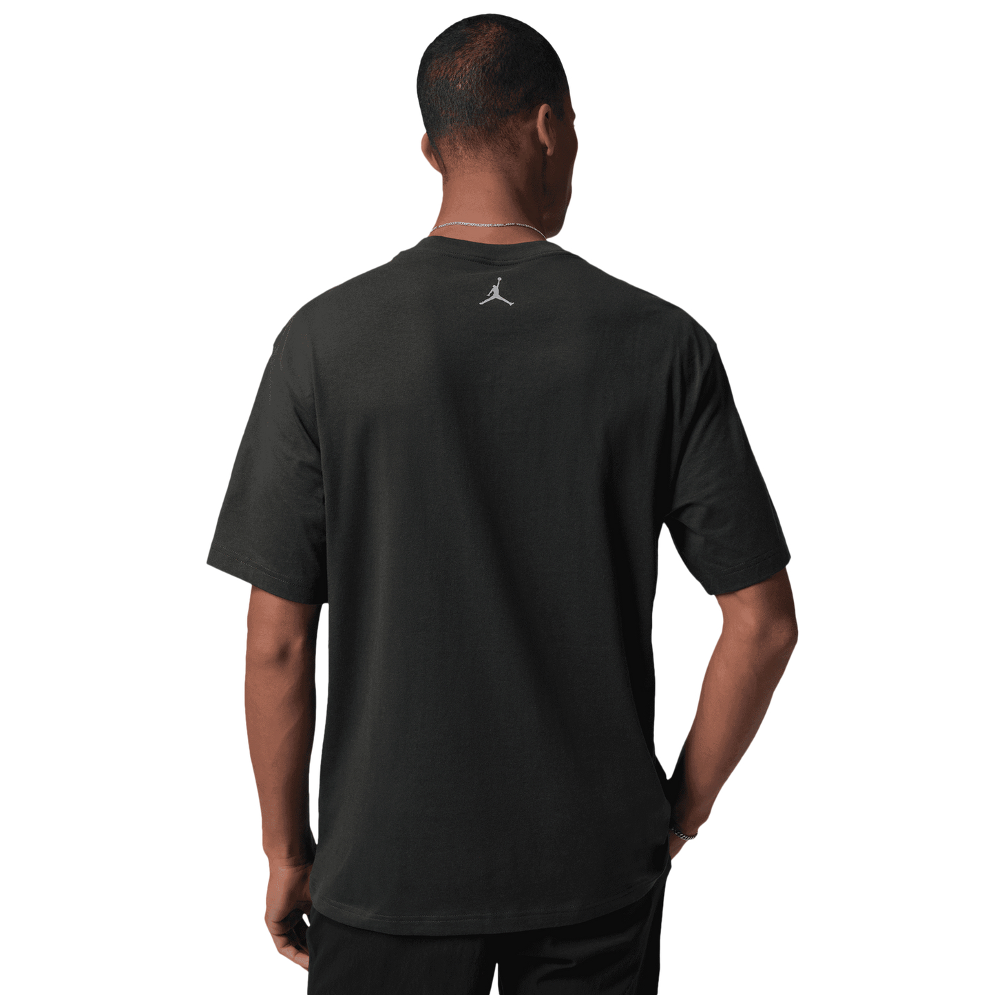 Jordan NC Howl Graphic Short Sleeve Crew - Men's - Wolf Grey/Off Noir