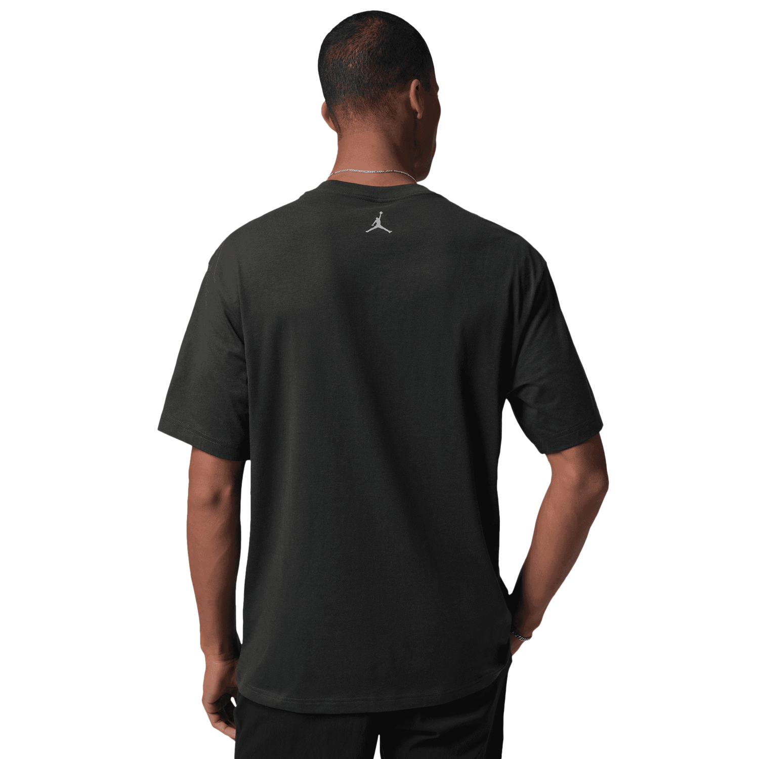 Jordan NC Howl Graphic Short Sleeve Crew - Men's - Wolf Grey/Off Noir