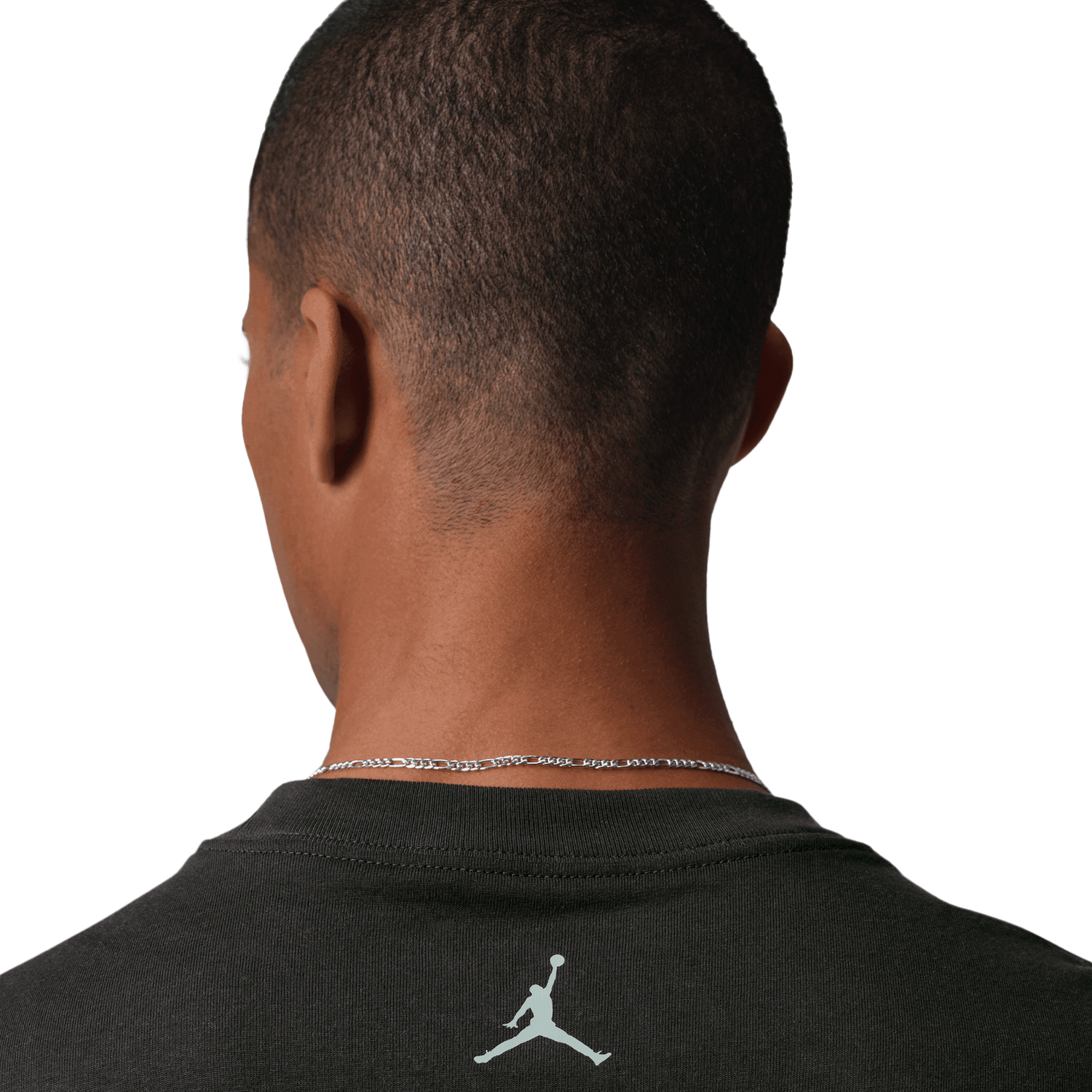 Jordan NC Howl Graphic Short Sleeve Crew - Men's - Wolf Grey/Off Noir
