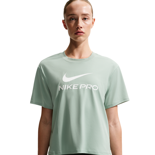 Nike Pro Drifit 365 SS Loose Top - Women's - White/Steam