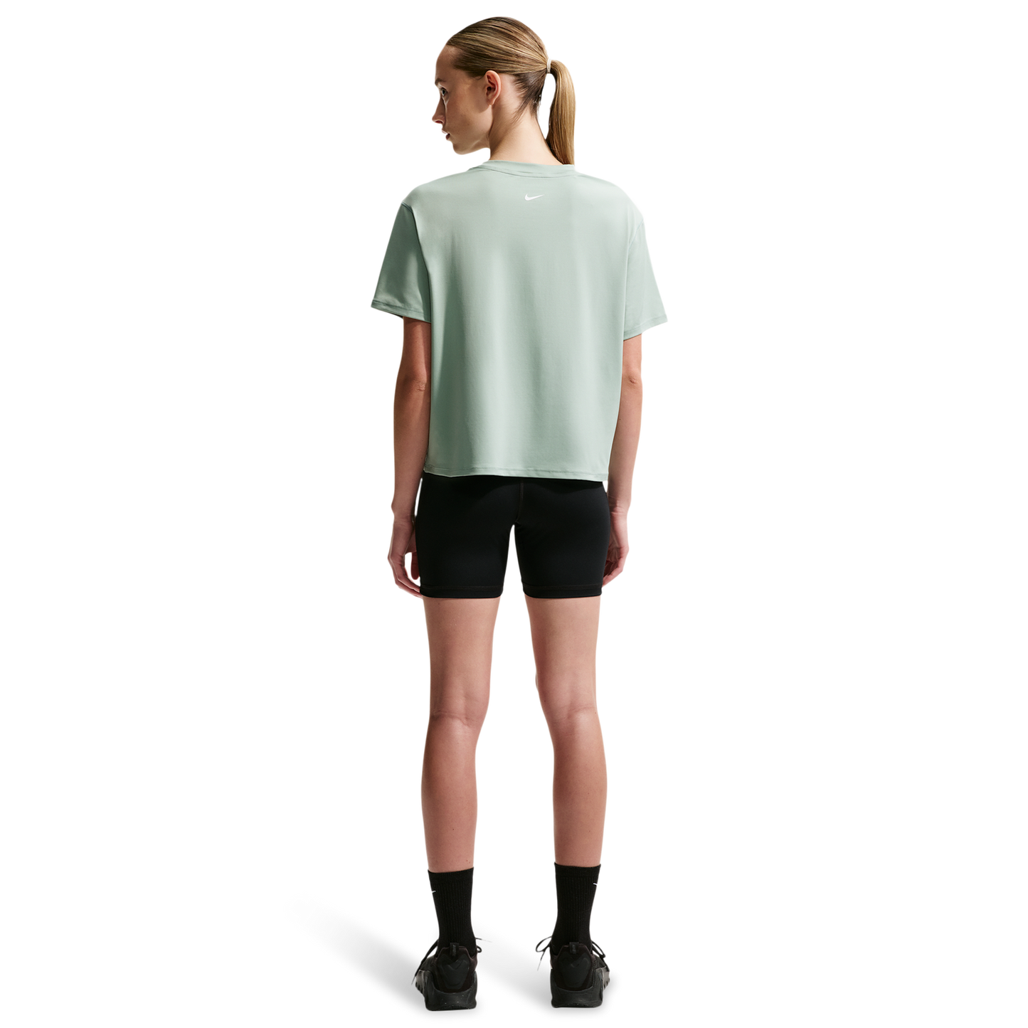 Nike Pro Drifit 365 SS Loose Top - Women's - White/Steam