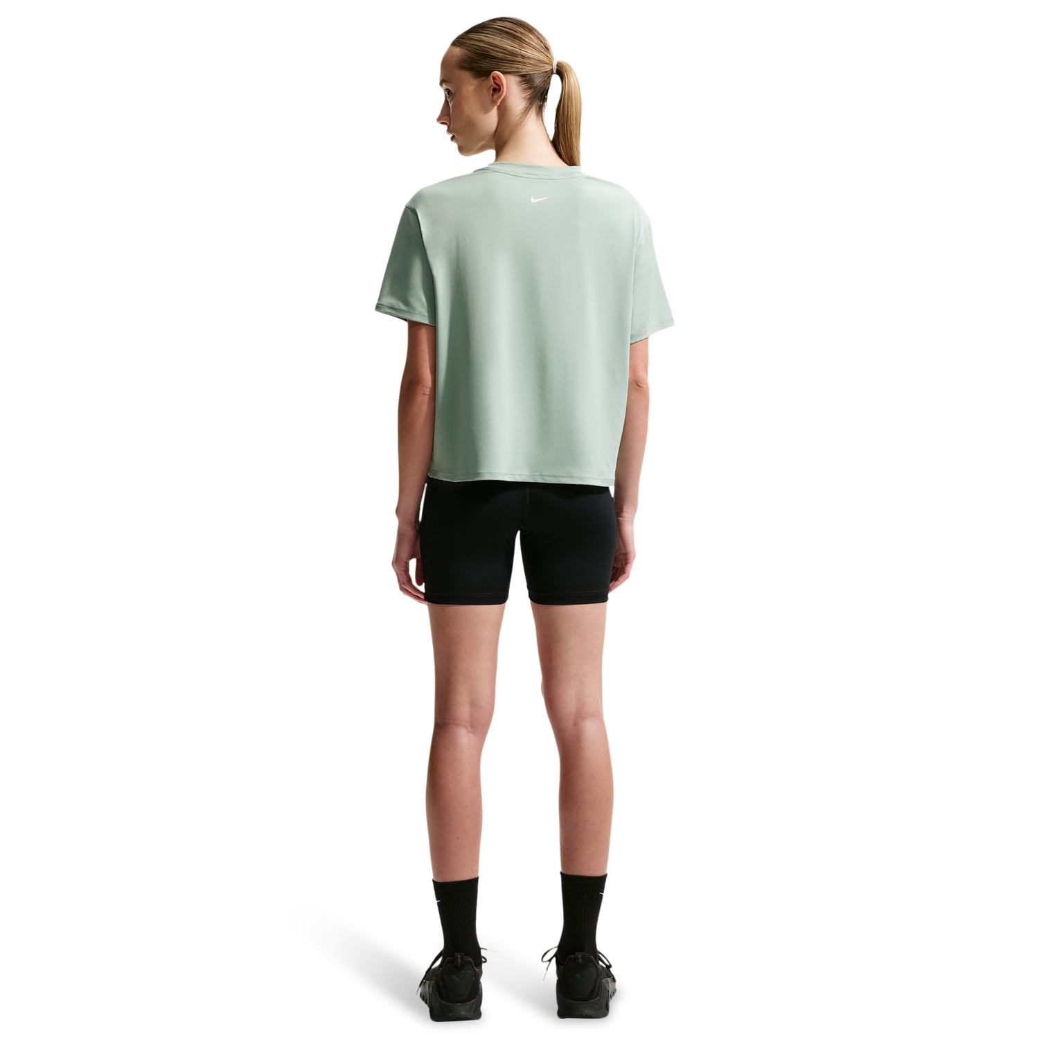 Nike Pro Drifit 365 SS Loose Top - Women's - White/Steam