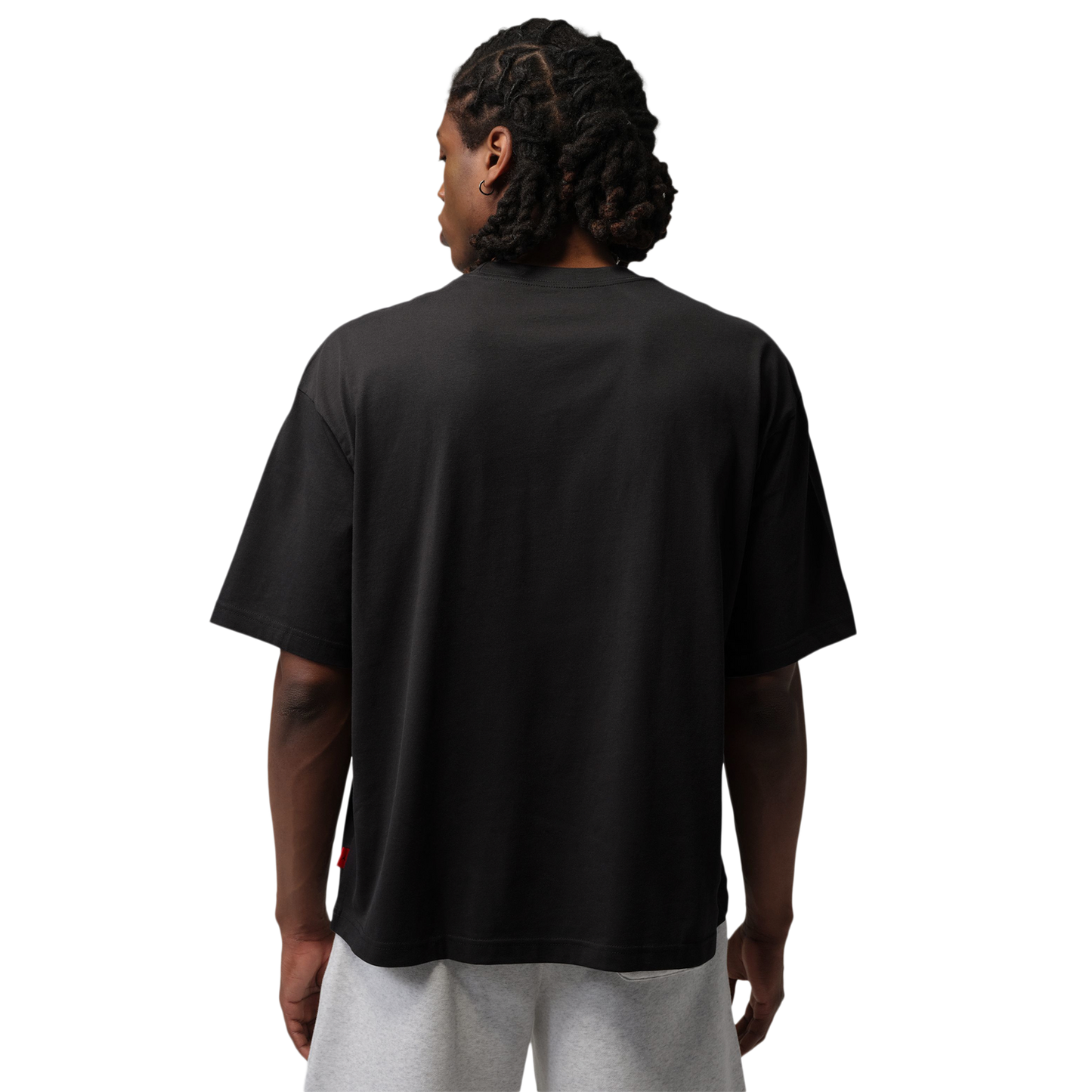 Jordan Stretch Oversized Short Sleeve Crew - Men's - Black
