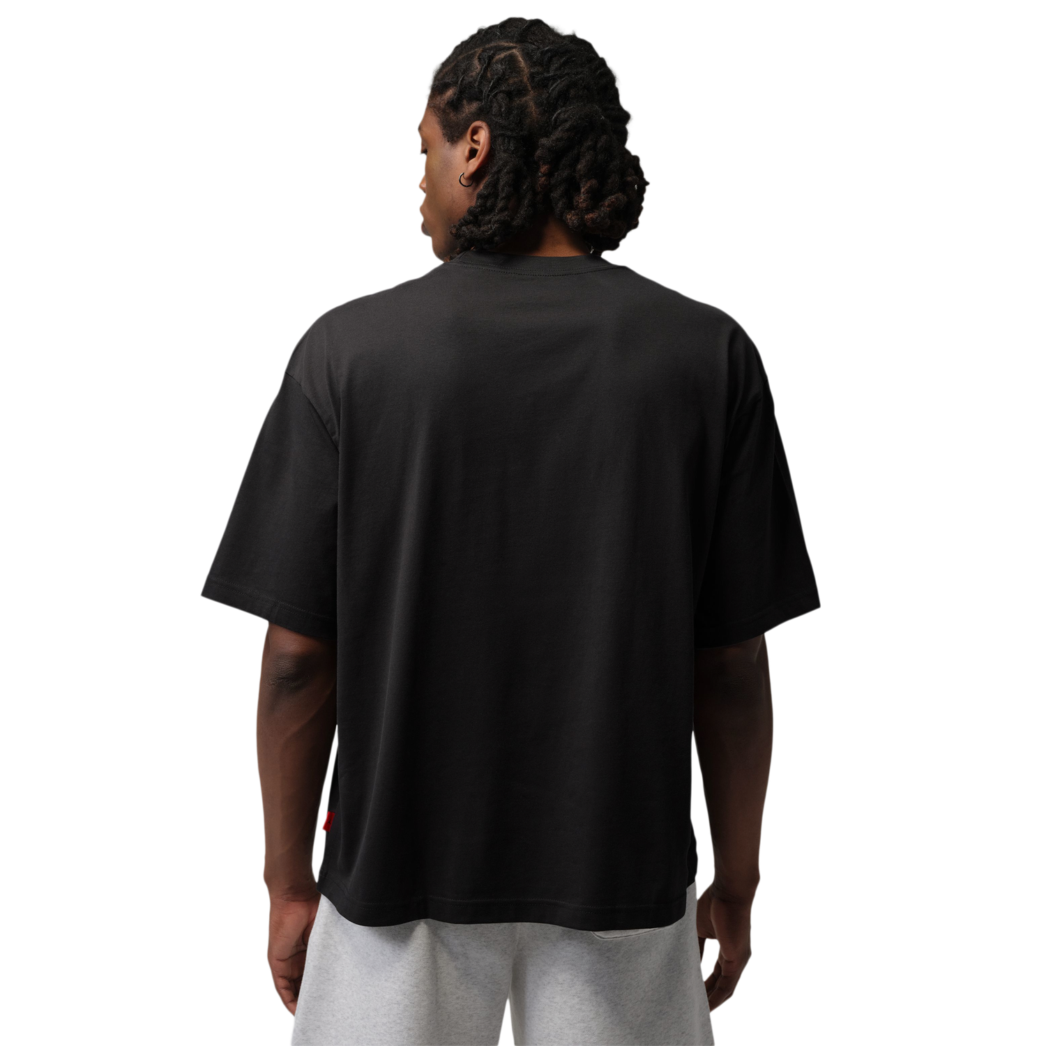 Jordan Stretch Oversized Short Sleeve Crew - Men's - Black
