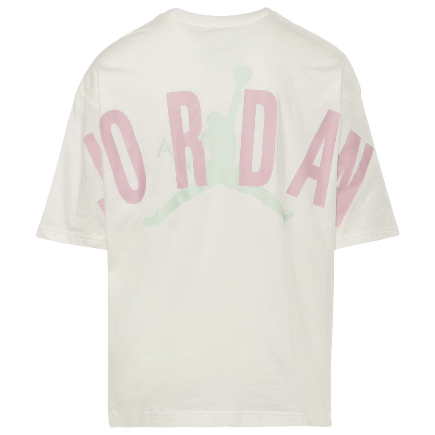 Jordan Back Stretch Oversized Short Sleeve Crew - Men's - Jade Aura/Sail