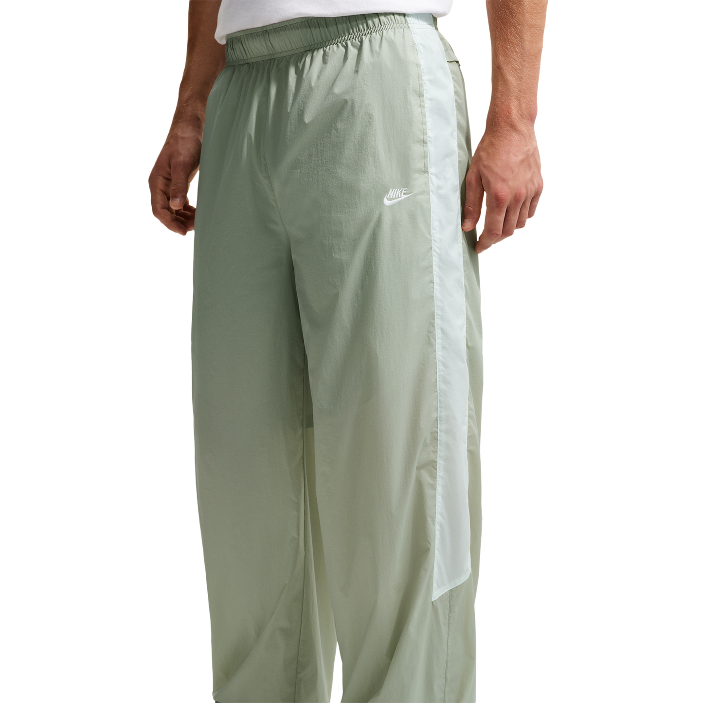 Nike Windrunner Lightweight Unlined UV Pant - Men's - White/Barely Green/Jade Horizon