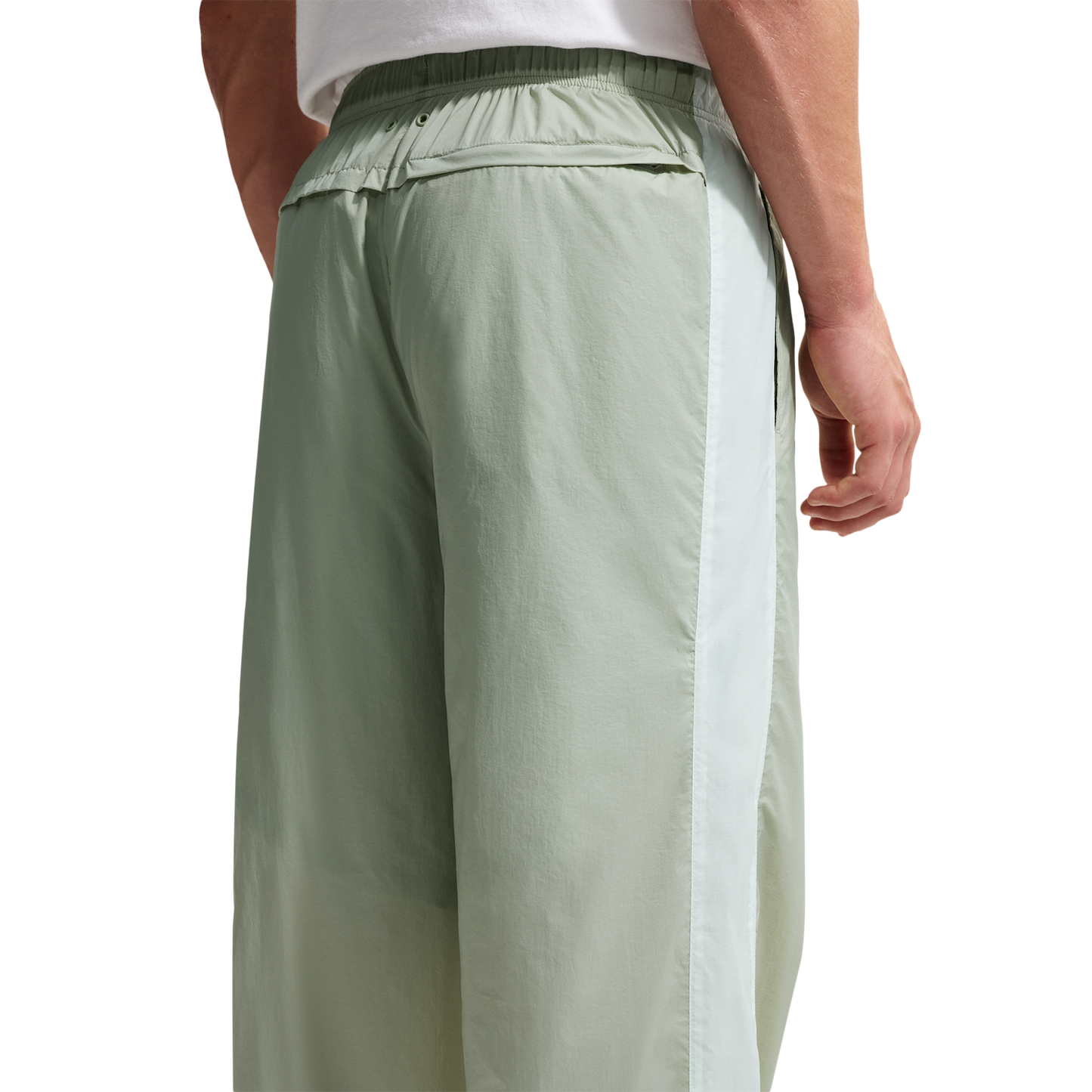 Nike Windrunner Lightweight Unlined UV Pant - Men's - White/Barely Green/Jade Horizon