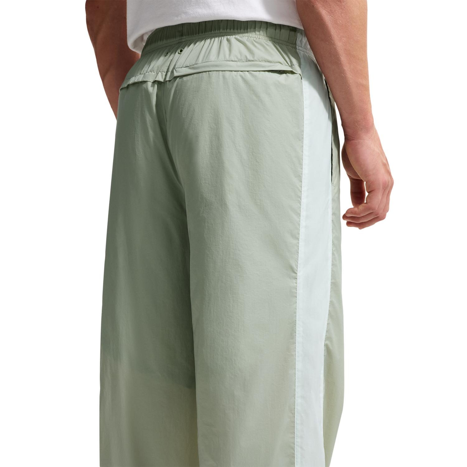 Nike Windrunner Lightweight Unlined UV Pant - Men's - White/Barely Green/Jade Horizon